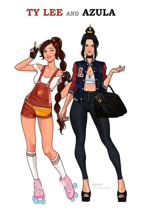 AZULA and Ty Lee pre.